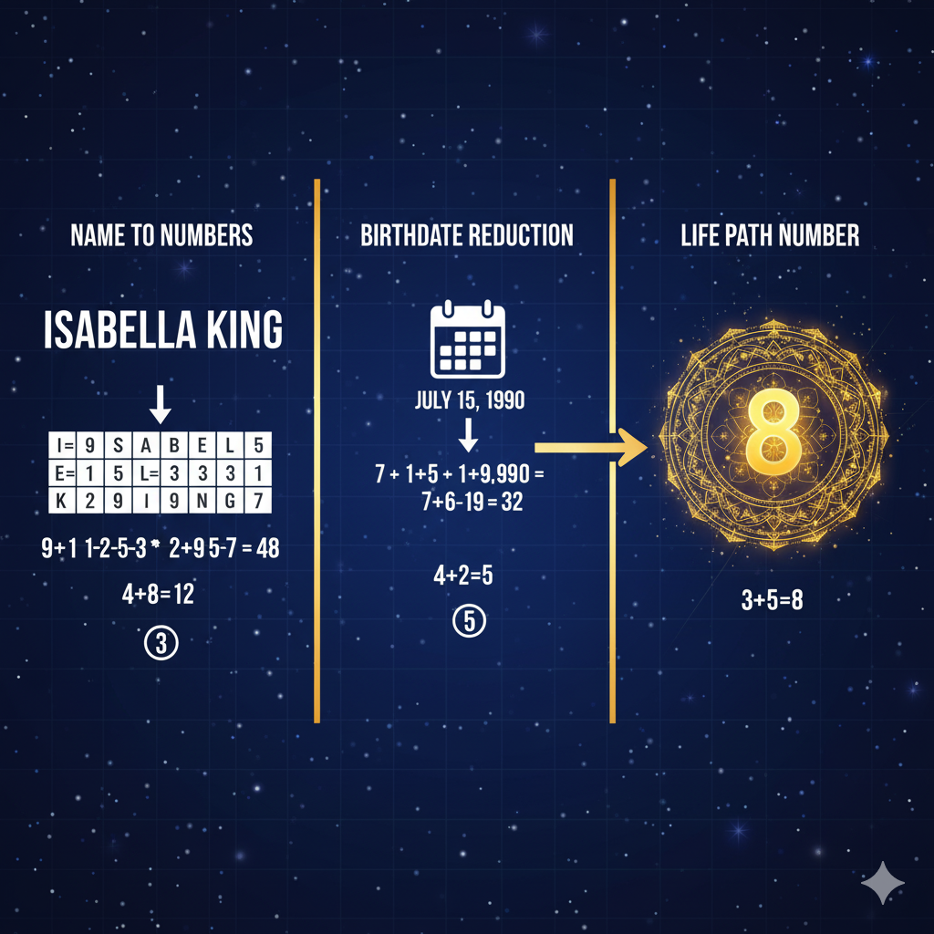 How to Calculate Numerology – Easy & Powerful Step-by-Step Guide 2 How to Calculate Numerology – Easy & Powerful Step-by-Step Guide