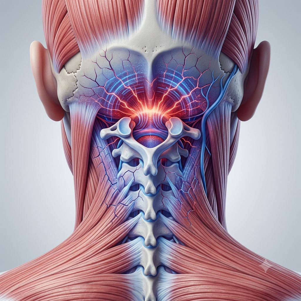 Pain in Back of Head at Base of Skull and Neck: Causes, Relief, and When to Worry 1 Pain in Back of Head at Base of Skull and Neck: Causes, Relief, and When to Worry